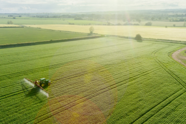 Countryside Farm by Drone